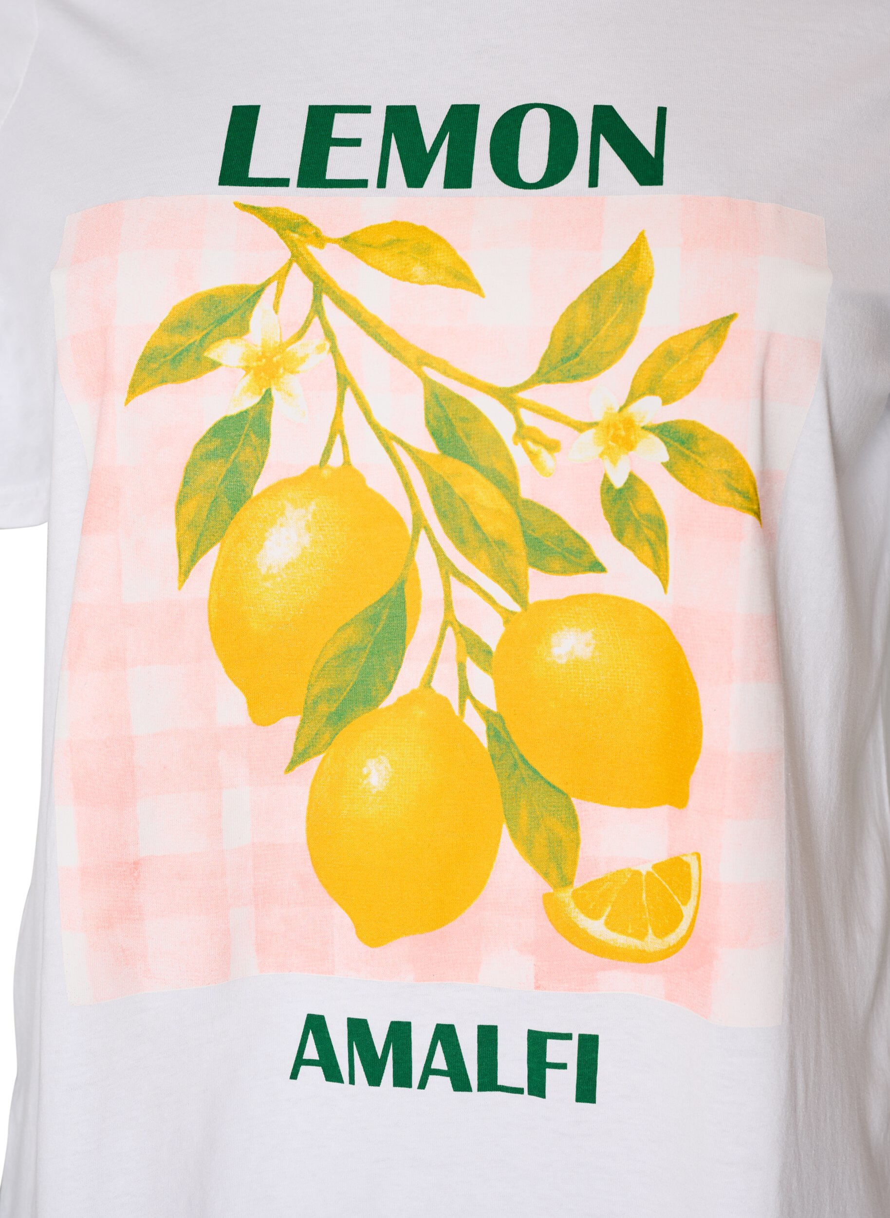 ZizziT-shirt en coton avec imprim&eacute;, Blanc, Packshot image number 2