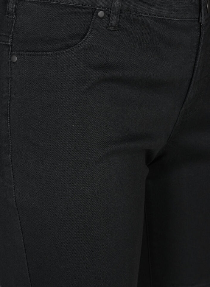 Short Emily coupe slim, taille classique, Noir, Packshot image number 3