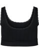 Soutien-gorge doux avec bords en dentelle, Black, Packshot image number 1