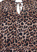 Tunique imprimé léopard et lurex, Leopard AOP, Packshot image number 2