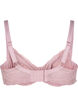 Soutien-gorge couvrant avec maillage en dentelle, Rose, Packshot image number 1