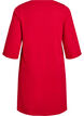 Chemise de nuit en coton bio avec motif de No&euml;l, Rouge, Packshot image number 1