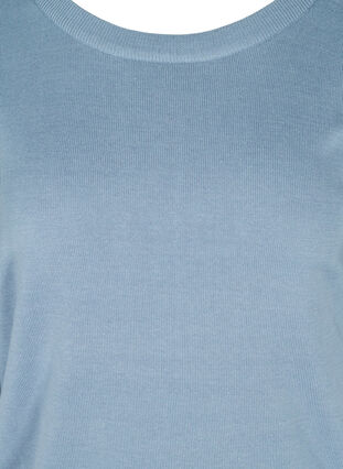 Blouse rayée manches 3/4, Blue Shadow Mel, Packshot image number 2