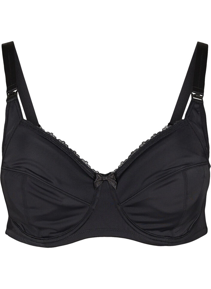 Soutien-gorge d'allaitement Figa à armatures, Black, Packshot image number 0