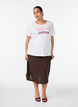 T-shirt imprim&eacute;, Blanc, Model image number 1