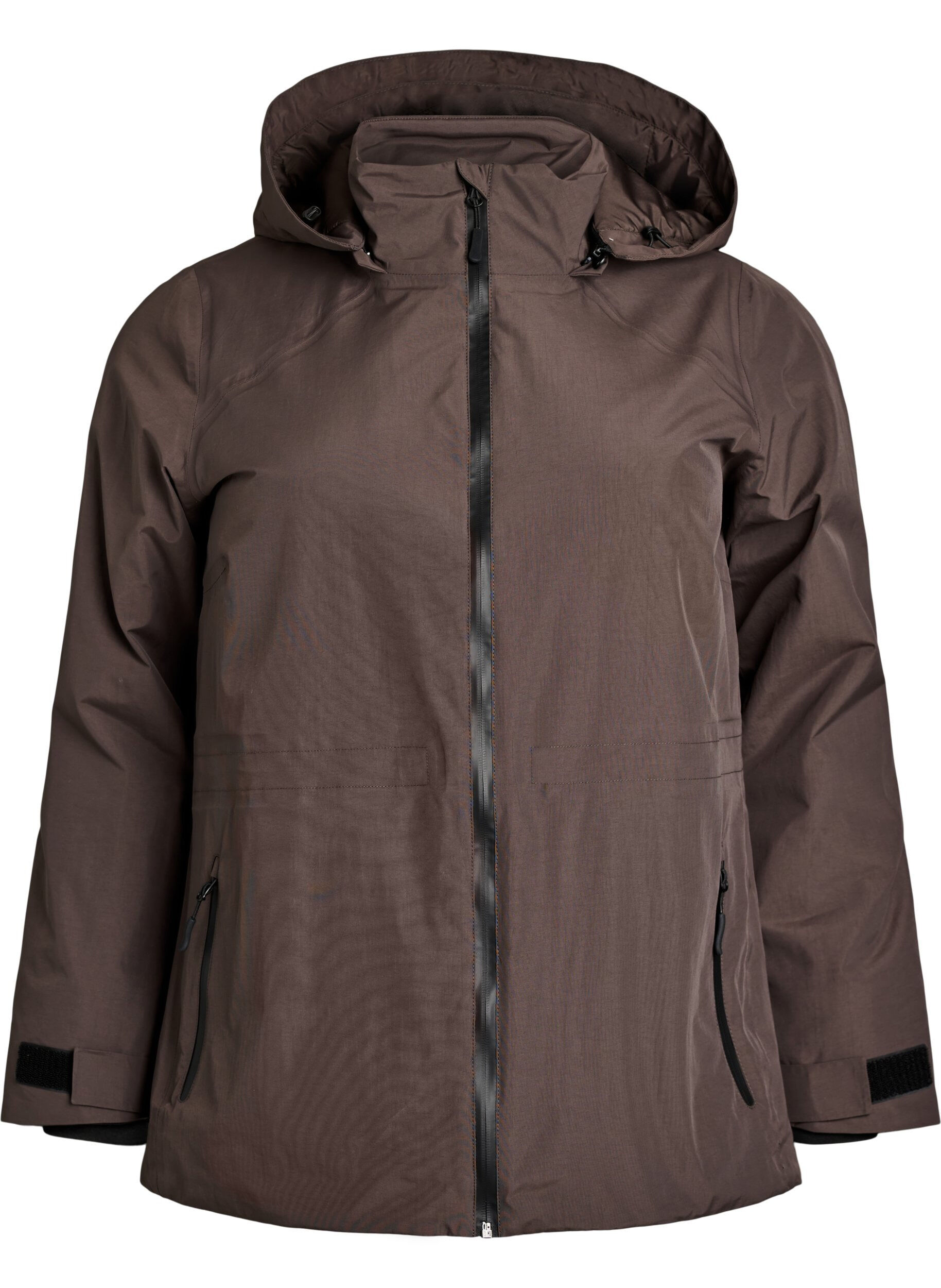 Veste d'hiver imperm&eacute;able avec capuche amovible