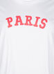 T-shirt en coton biologique avec imprimé, Bright White Printet, Packshot image number 2