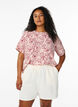 Short avec poches et ceinture &eacute;lastique, Vanille, Model image number 0