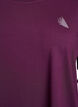 Haut de sport &agrave; manches 3/4, Violet, Packshot image number 2