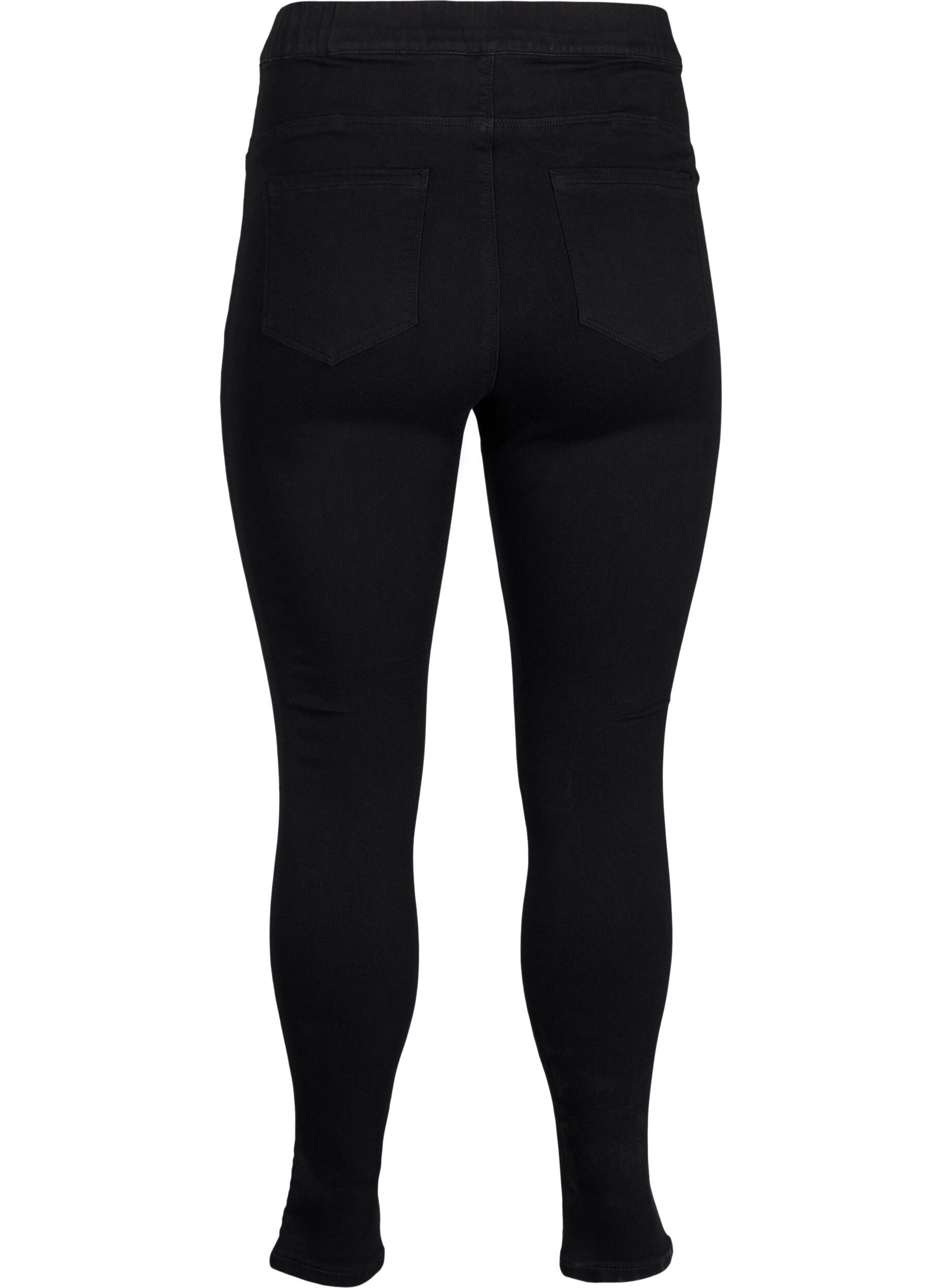 ZizziJeggings &agrave; taille haute., Noir, Packshot image number 1