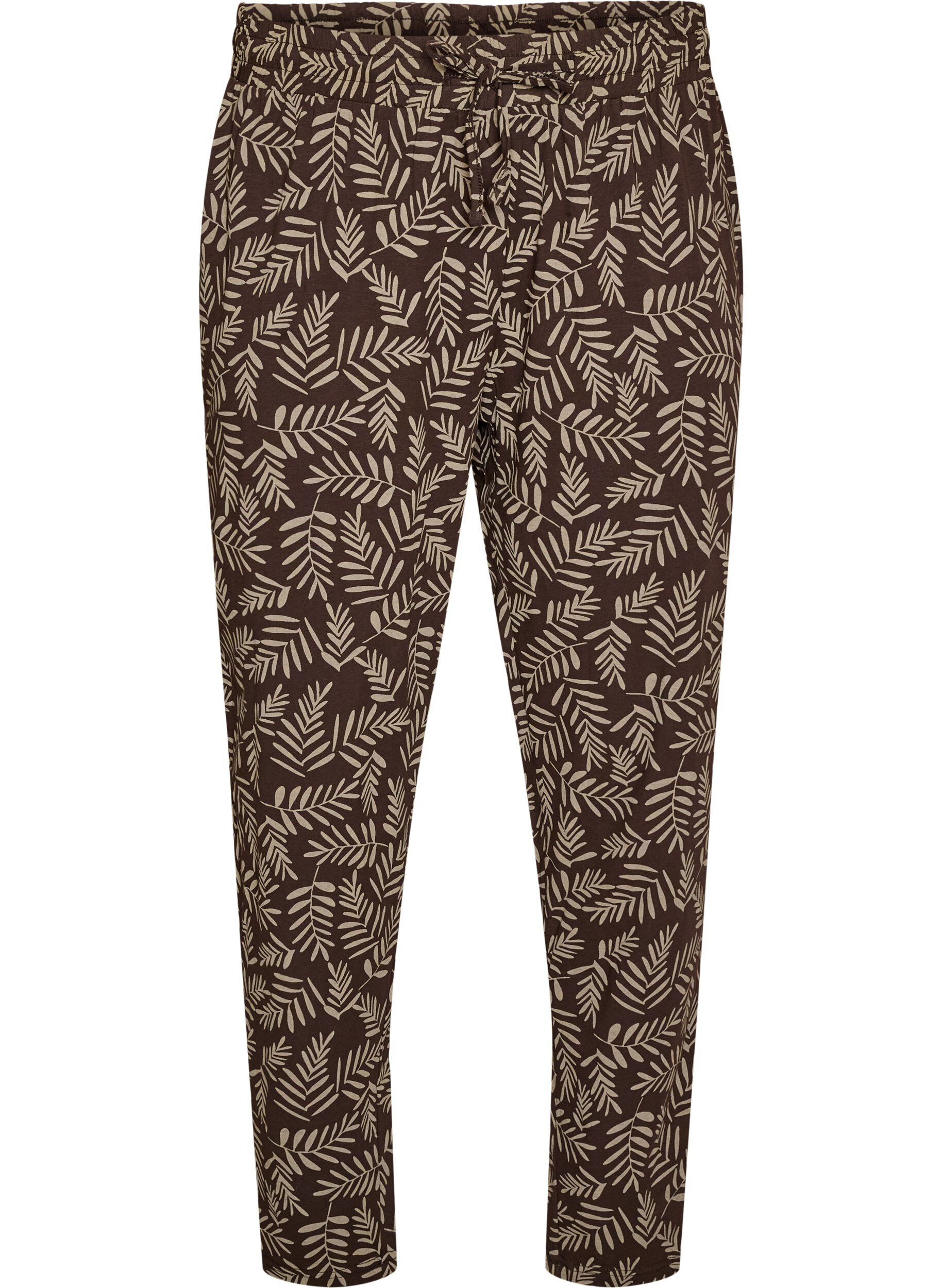 Pantalon de pyjama en coton avec imprim&eacute;