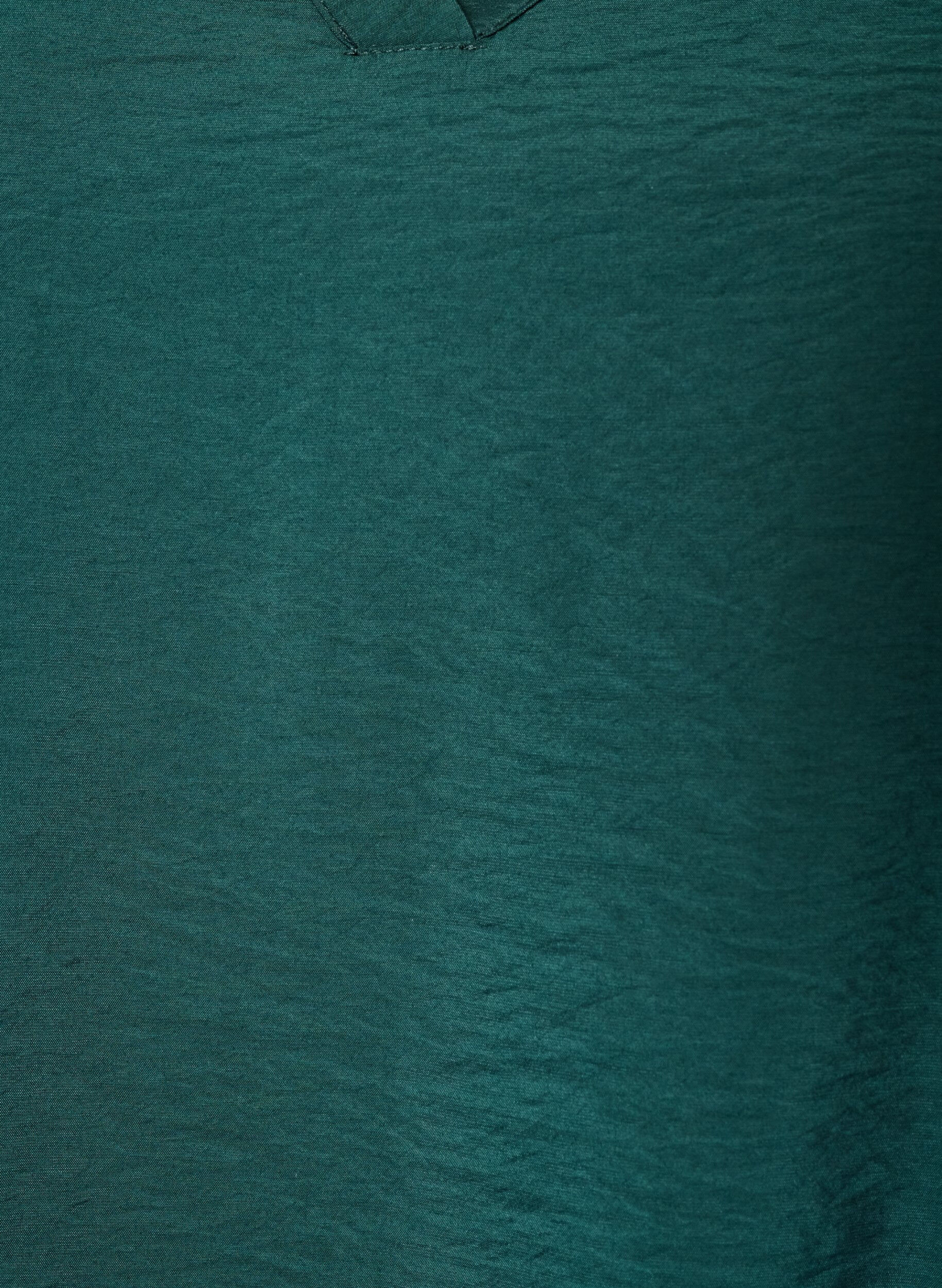 ZizziBlouse avec effet ballon et d&eacute;tails en mousseline, Vert fonc&eacute;, Packshot image number 2