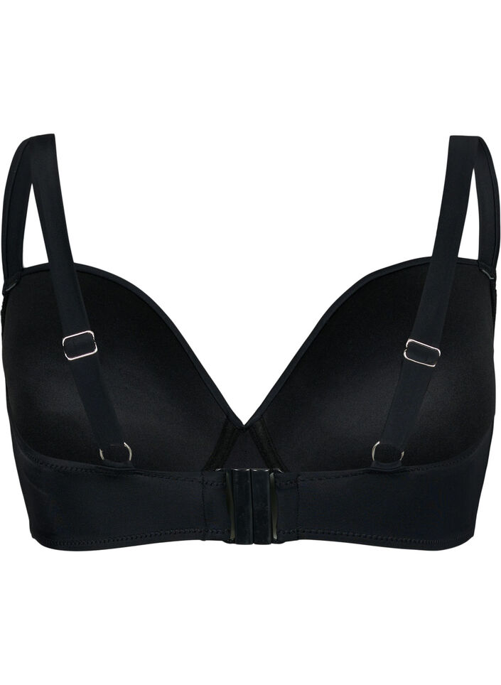 Haut de bikini avec bonnets moulés, Black, Packshot image number 1