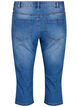 Pantacourt Emily coupe slim en denim, Blue Denim, Packshot image number 1