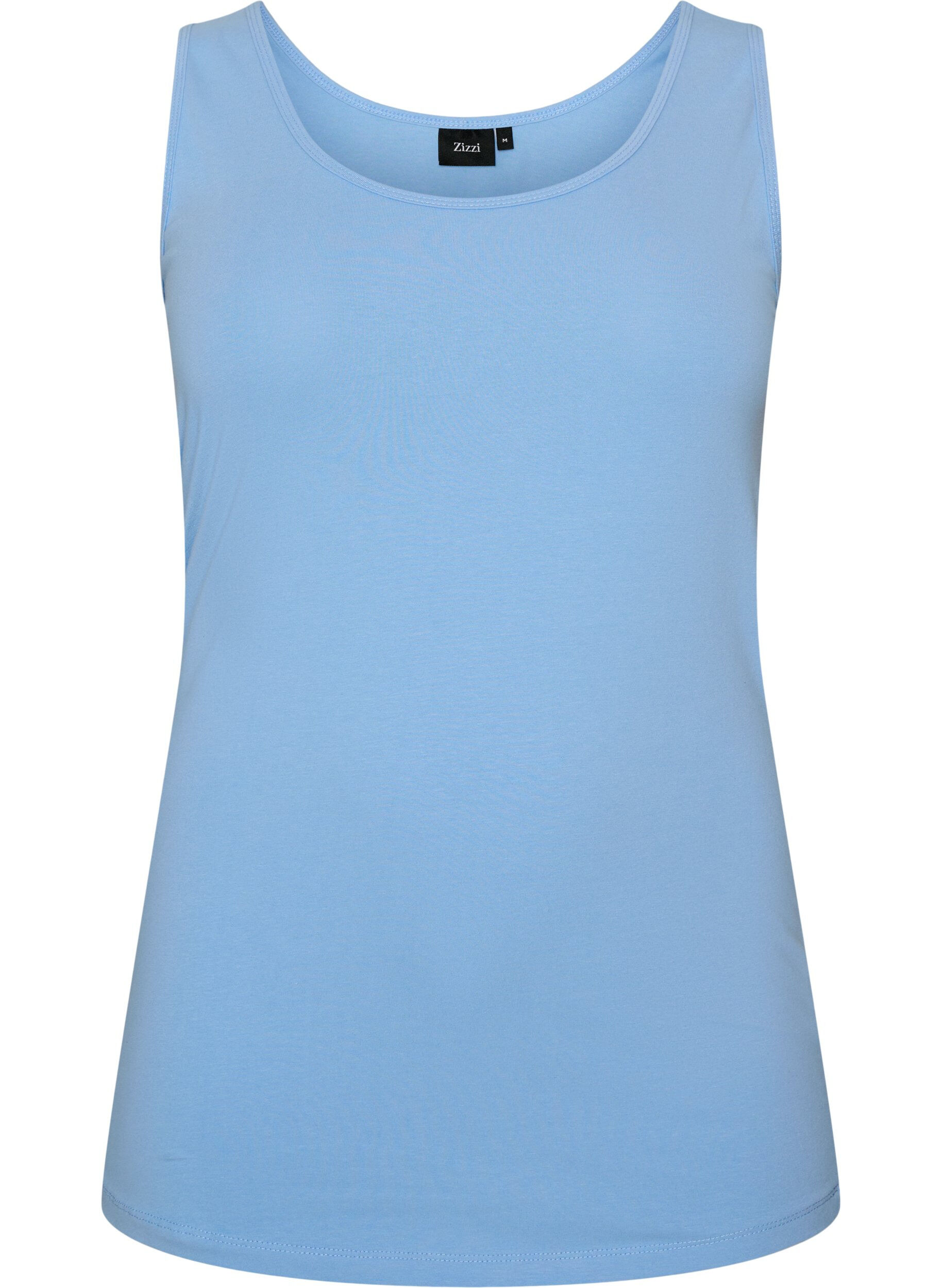 Haut basic uni en coton