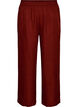 Pantalon ample avec ceinture &eacute;lastique et poches, Bordeaux, Packshot image number 0