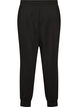 Pantalon en jersey taille haute avec poches, Noir, Packshot image number 1