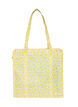 Sac de magasinage avec fermeture &eacute;clair, Jaune clair, Packshot image number 0