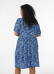 Robe &agrave; motifs avec empi&egrave;cements, Bleu, Model image number 2