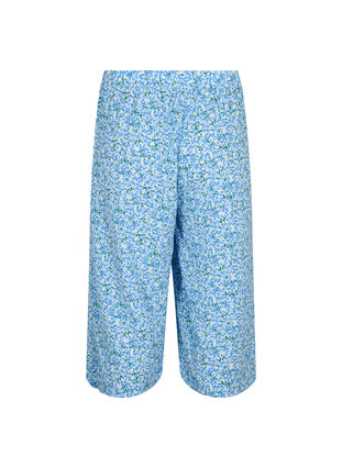 Pantalon ample avec imprimé, Blue Small Flower, Packshot image number 1