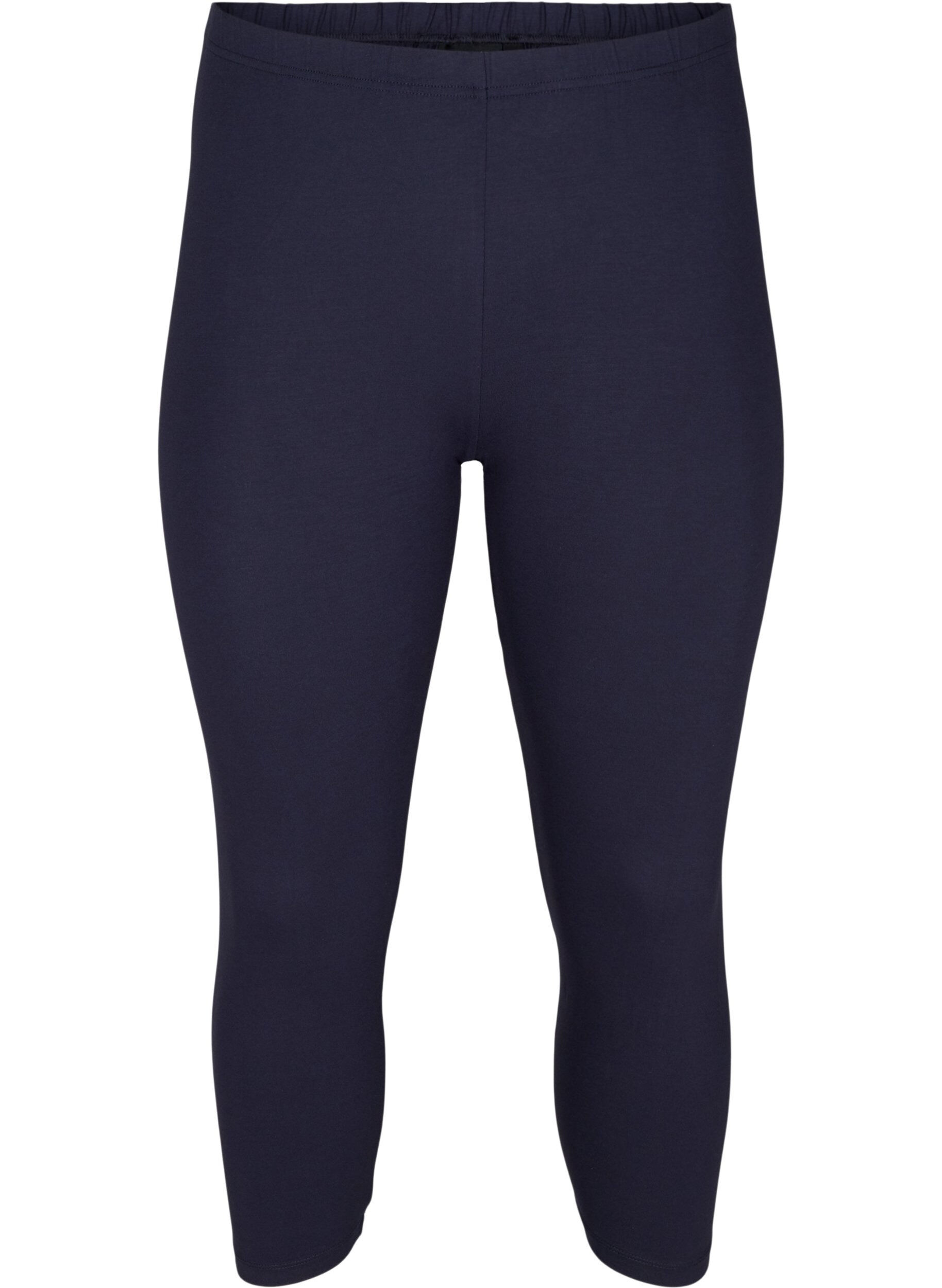 Zizzi Legging 3/4 basique, Night Sky, Packshot image number 0
