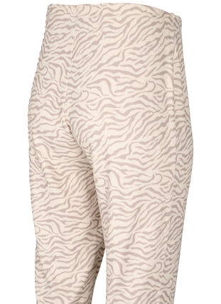 Pantalon en velours imprimé, Pink Tint AOP, Packshot image number 3