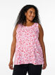 FLASH - Haut sans manches et textur&eacute;, Rose poudr&eacute;e, Model image number 0