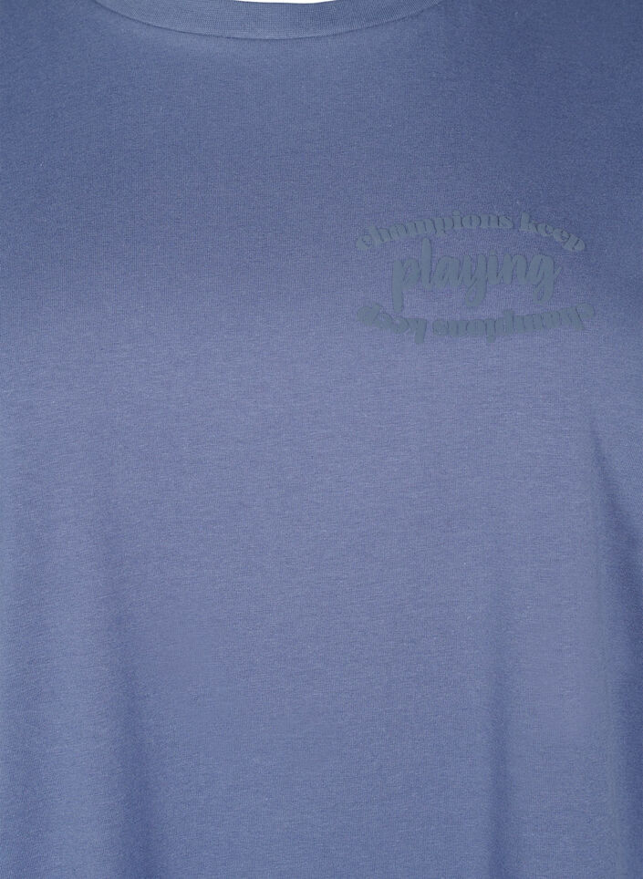 T-shirt sportif en coton biologique, , Packshot image number 2