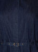 Robe en jean avec ceinture et manches 3/4, Bleu, Packshot image number 2