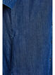 Robe-chemise en denim mi-longue, Bleu, Packshot image number 3