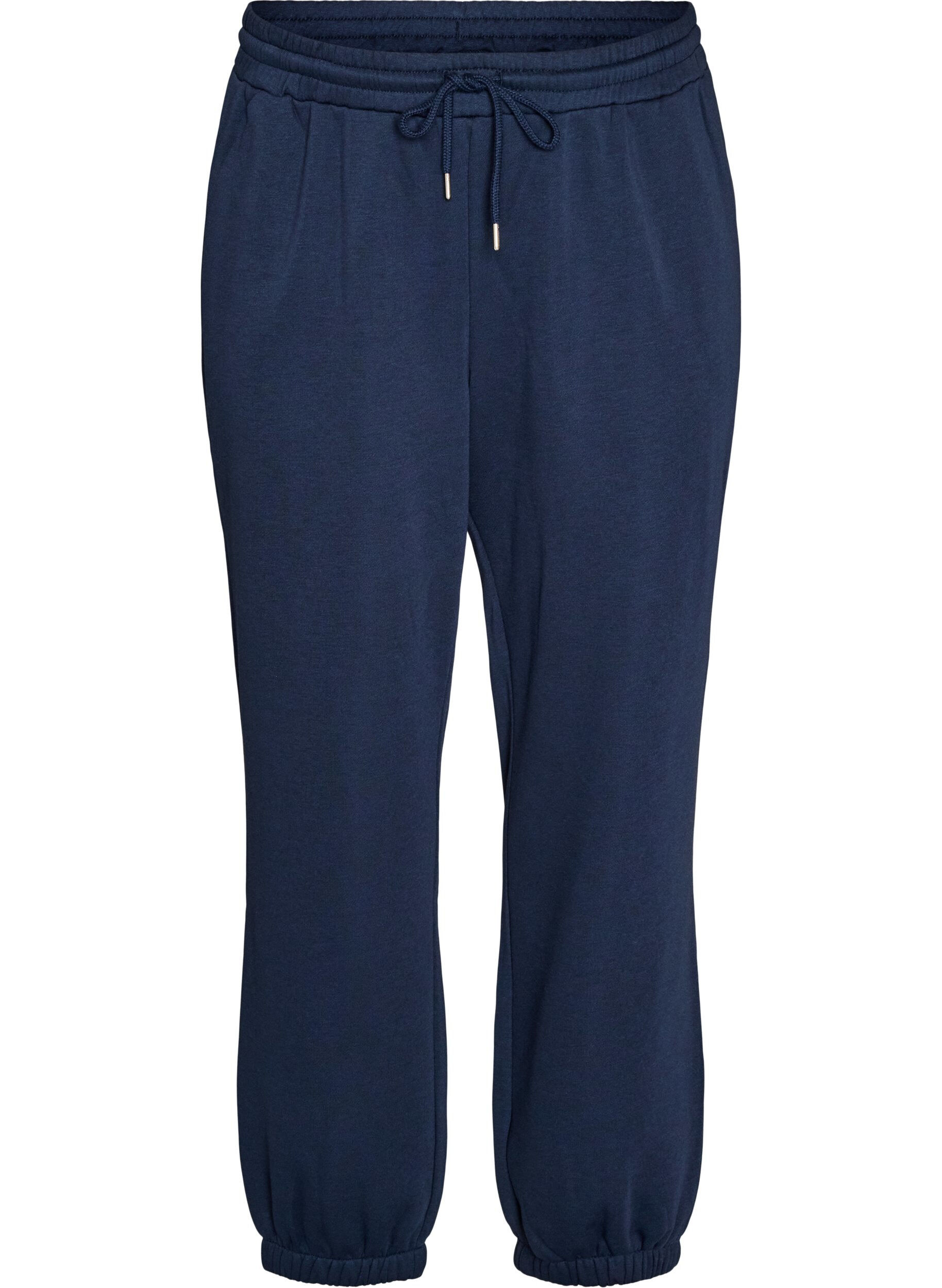 ZizziPantalon de jogging taille haute avec cordon de serrage, Bleu, Packshot image number 0