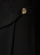 Robe en jersey avec drap&eacute; et boucle d&eacute;corative, Noir, Packshot image number 3