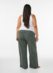Pantalon en jersey &agrave; coupe ample avec poches, Vert, Model image number 2
