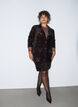 Blazer &agrave; paillettes, Marron, Model image number 1