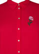 Chemise unie avec perles, Rouge, Packshot image number 2