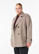 Manteau court à boutonnage croisé, Beige, Model image number 0