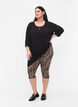 Lot de 2 leggings 3/4, Black / LEO AOP, Model image number 0