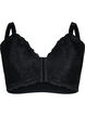 Soutien-gorge en dentelle avec fermeture frontale, Black, Packshot image number 0