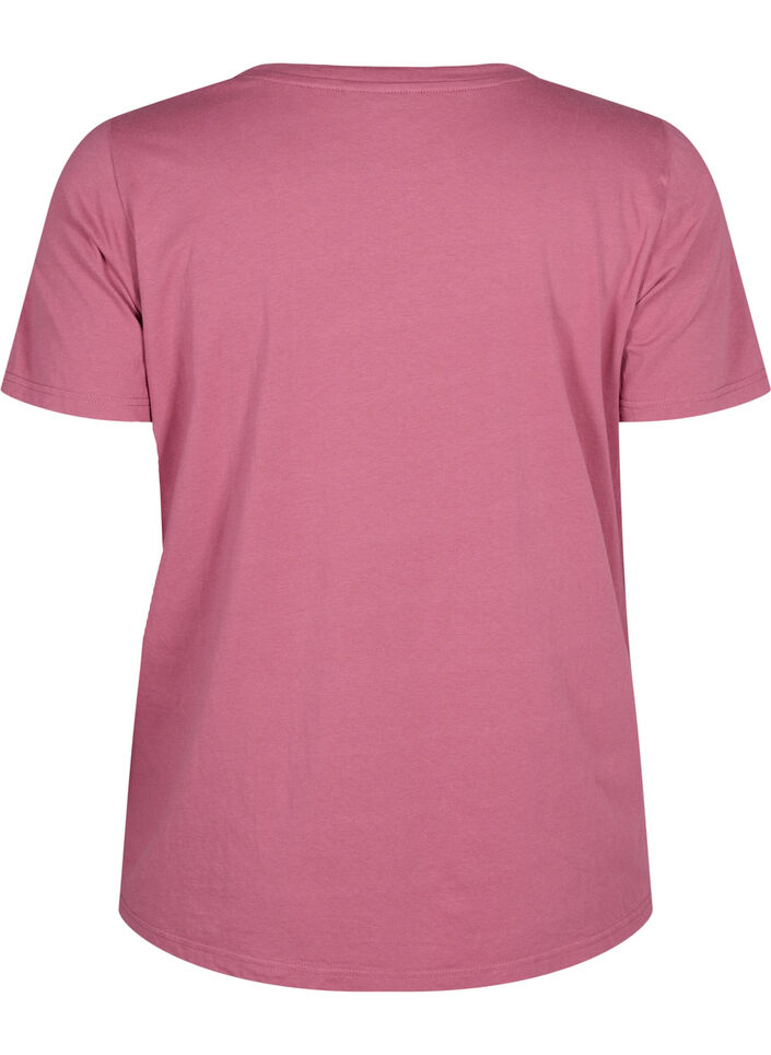 T-shirt en coton avec motif de texte, Malaga W. ALASKA, Packshot image number 1