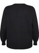 Cardigan avec zip double curseur, Noir, Packshot image number 1