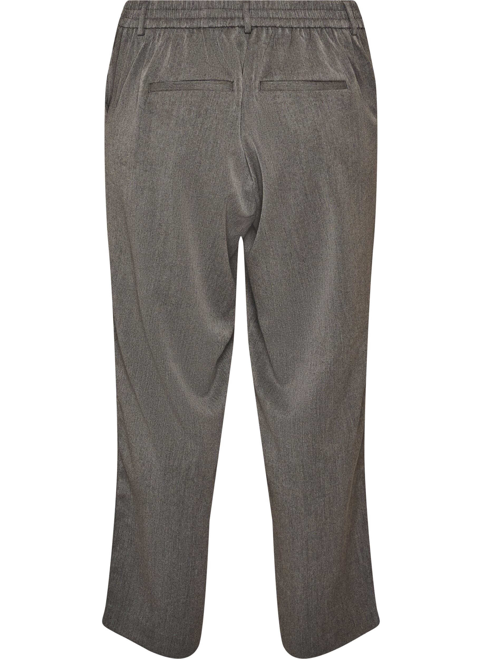 ZizziPantalon de costume taille haute coupe droite, Gris anthracite, Packshot image number 1
