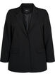 Blazer classique avec fermeture boutonn&eacute;e, Noir, Packshot image number 0