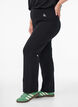 Pantalon de sport en coton, Noir, Model image number 0