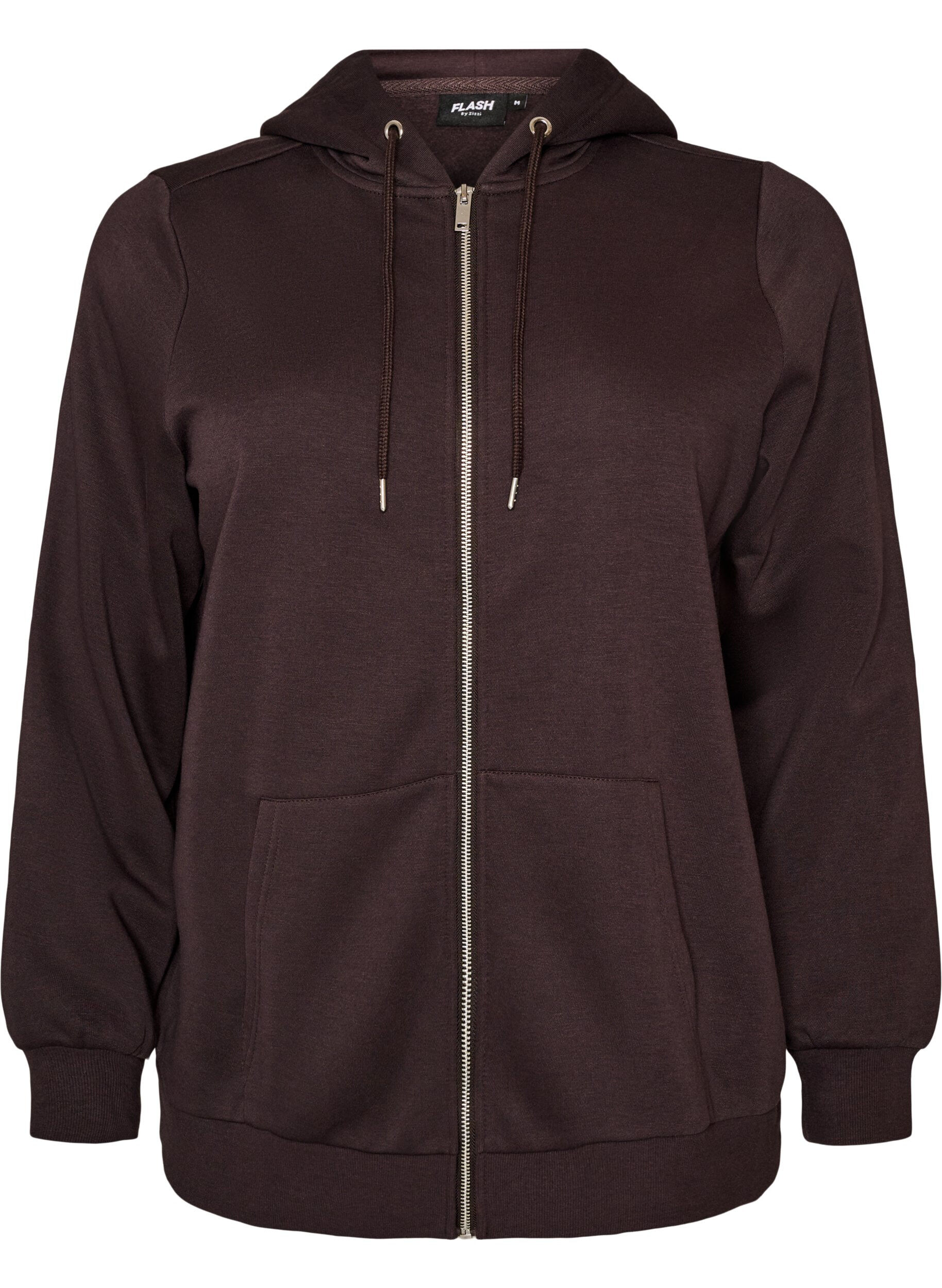 Sweat &agrave; capuche zipp&eacute; avec poches