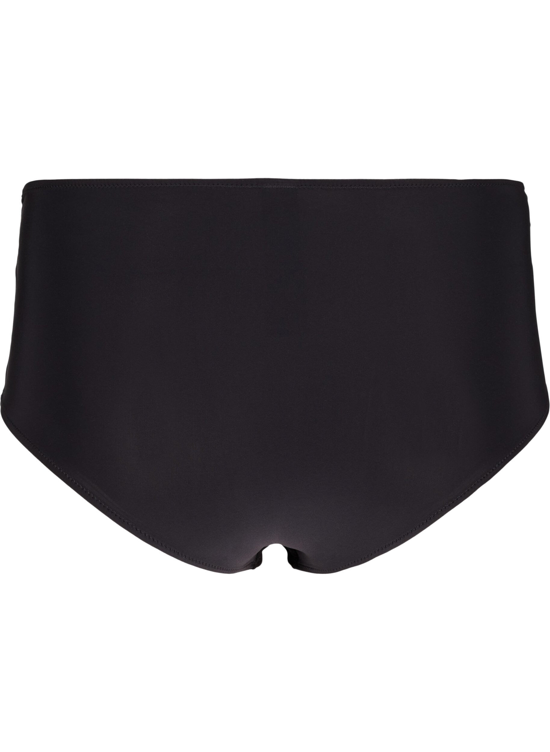 Zizzi Slip hipster avec broderie et taille r&eacute;guli&egrave;re, Black, Packshot image number 1