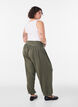 Pantalon sarouel ample, Vert, Model image number 2