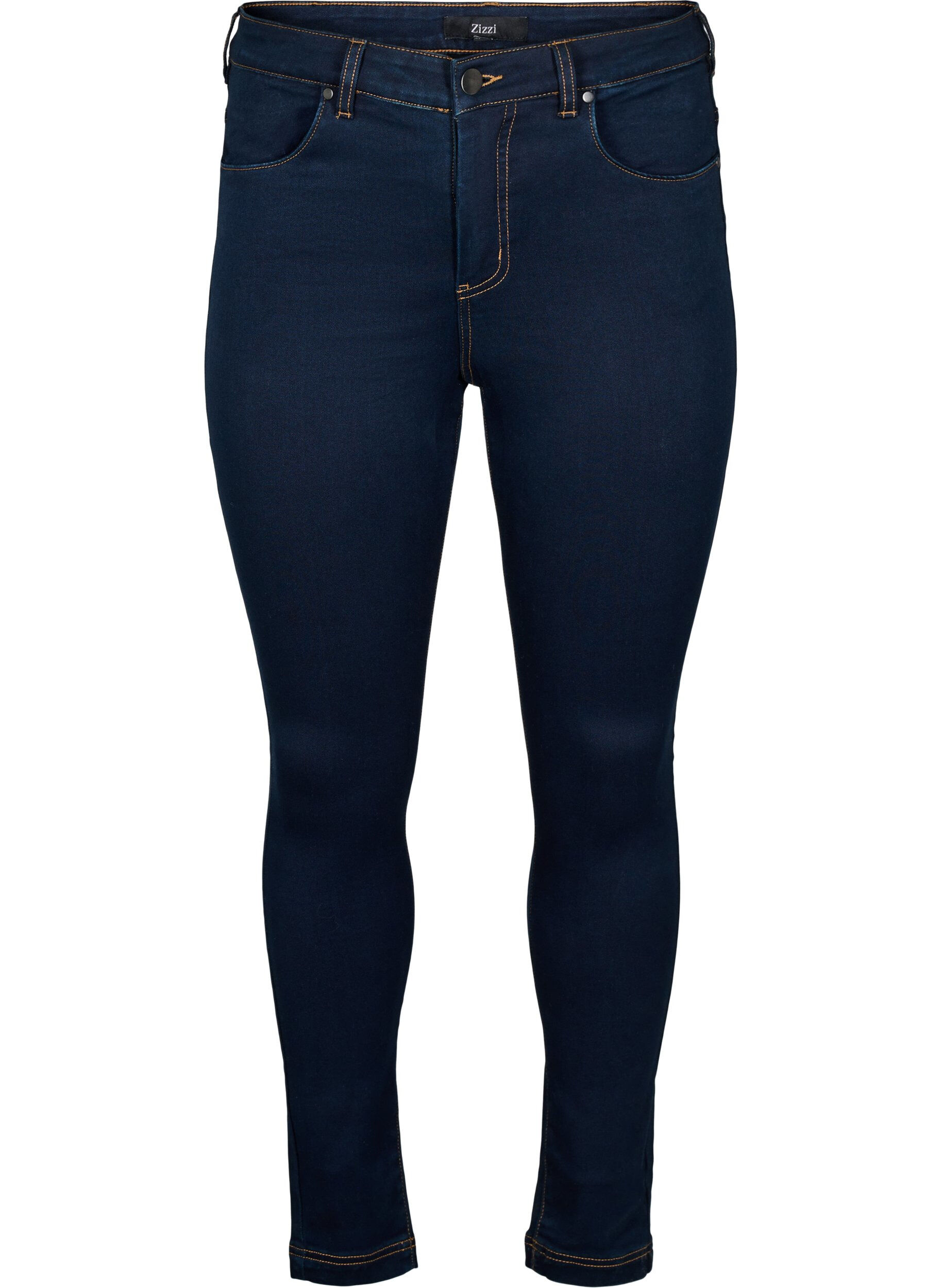 ZizziJean Amy super slim &agrave; taille haute, Unwashed, Packshot image number 0