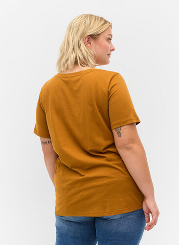 T-shirt en coton avec imprimé, Cathay Spice UPBEAT, Model image number 1
