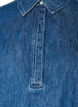 Blouse en jean coupe ballon, Bleu, Packshot image number 2