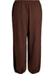 Pantalon balloon taille haute, Marron, Packshot image number 1